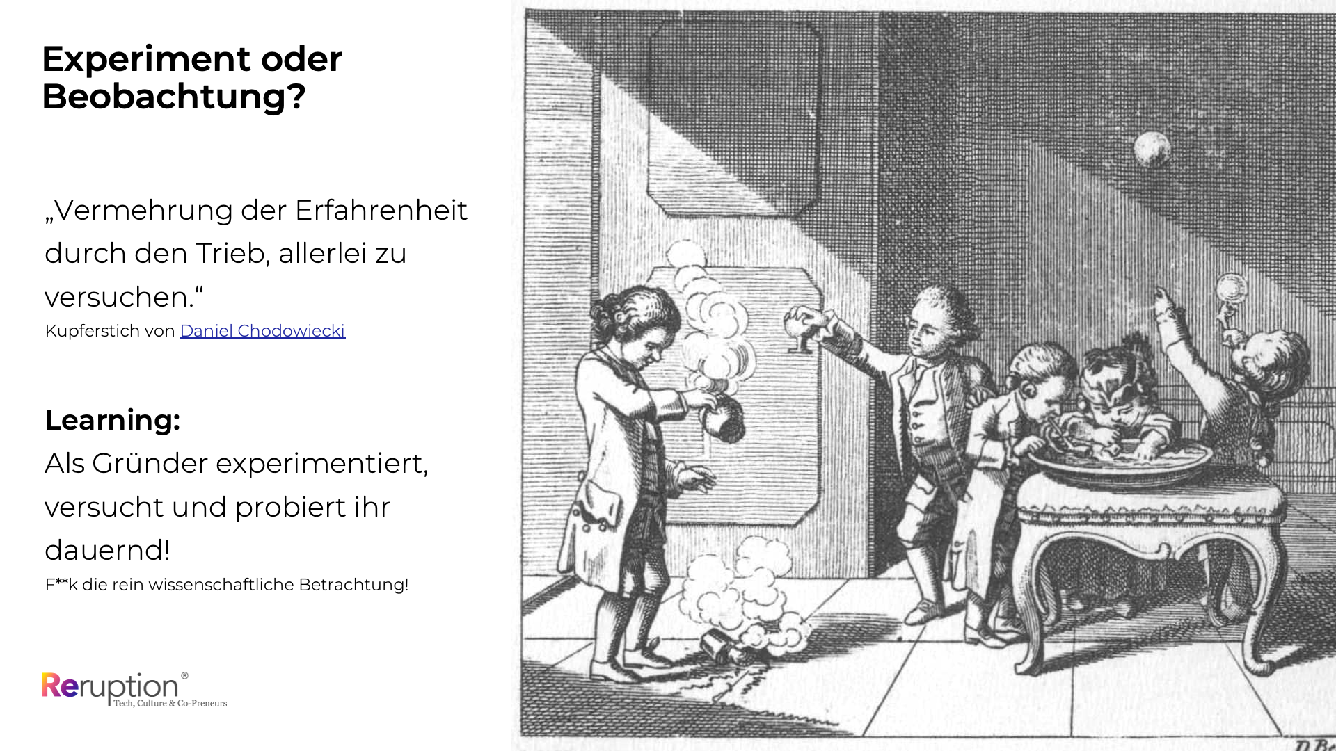 Experiments in Business Design